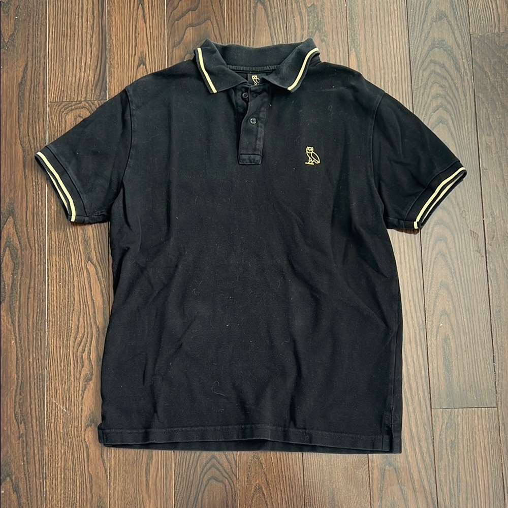 Ovo Black Polo Shirt